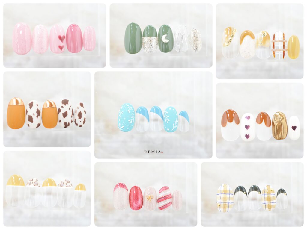 2025年12月-2026年2月の定額ネイル