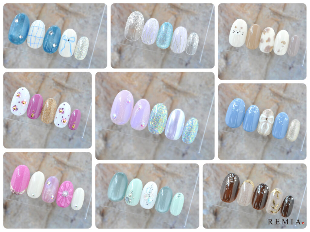 2026年3月-5月の定額ネイル