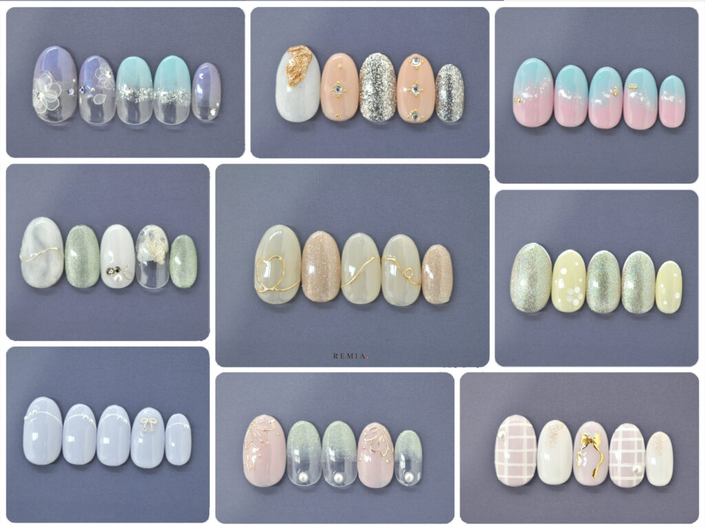 2026年3月-5月の定額ネイル